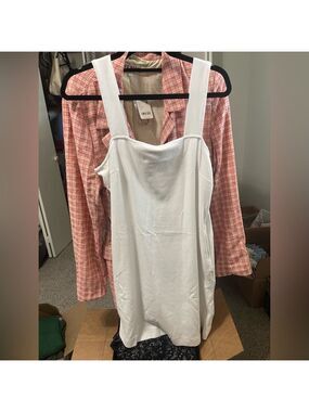 Old Navy White Dress Size Large So Cute